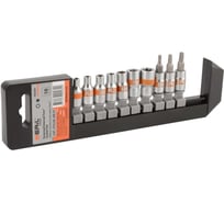 Набор головок Beril TORX E4-E11 Т15-Т25 (DR1/4"; 10 предметов, холдер) 701310 17111