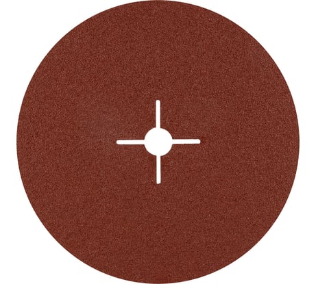 Шлиф диск на фибровой основе Abraforce Brown 125x22мм, Р40, со шлицами AFBRF12522X040