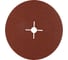 Шлиф диск на фибровой основе Abraforce Brown 125x22мм, Р50, со шлицами AFBRF12522X050 1