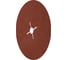 Шлиф диск на фибровой основе Abraforce Brown 125x22мм, Р50, со шлицами AFBRF12522X050 2