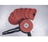 Шлиф диск на фибровой основе Abraforce Brown 125x22мм, Р50, со шлицами AFBRF12522X050 14