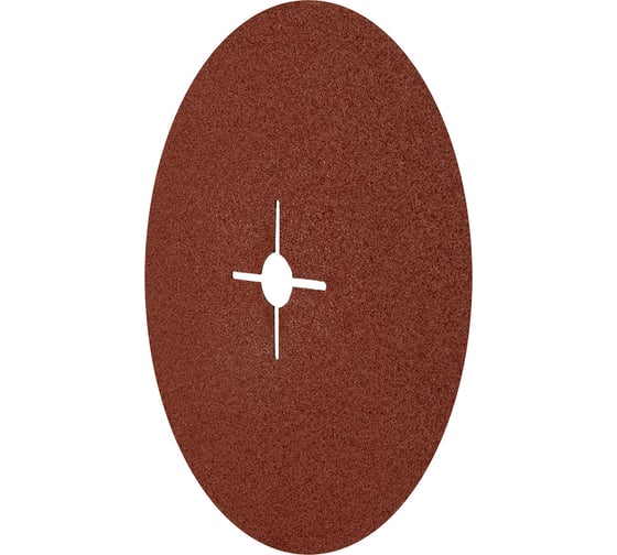 Шлиф диск на фибровой основе Abraforce Brown 125x22мм, Р36, со шлицами AFBRF12522X036