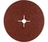 Шлиф диск на фибровой основе Abraforce Brown 125x22мм, Р100, со шлицами AFBRF12522X100 1