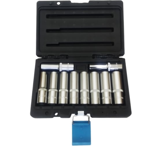 Набор головок глубоких (10 шт; 10-19 мм; 1/2") AIST 409110 00-00016453 1