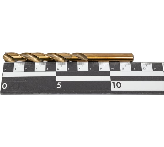 Сверло по металлу (5 шт; 9.5 мм; Р6М5К5) vertextools 515-09,5