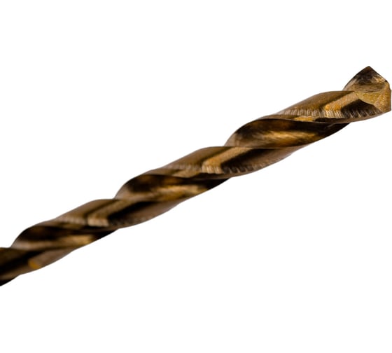 Сверло по металлу (10 шт; 4 мм; Р6М5К5) vertextools 515-04