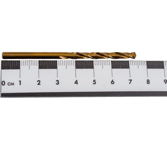 Сверло по металлу (10 шт; 4 мм; Р6М5К5) vertextools 515-04