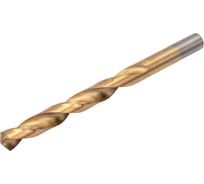 Сверло по металлу (5 шт; 10.5 мм; Р6М5; покрытие титан+кобальт) vertextools 666-10,5