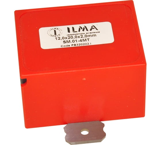 Нож сменный циклёвочный ILMA HM 20x12x2 R=2 L PB320202.I