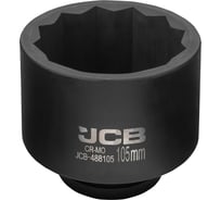 Головка ударная JCB 1, 105мм (12 граней) JCB-488105(61744)