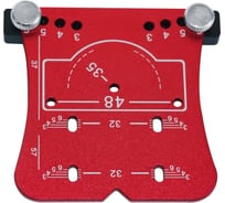 Кондуктор - Шаблон для сверления и установки петель Vitatools shablon-dlya-petel