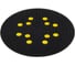 Тарелка опорная для эксцентриковой шлифмашины Yellow Pad 125 мм Diamond Industrial DIDEX125KYEL 8