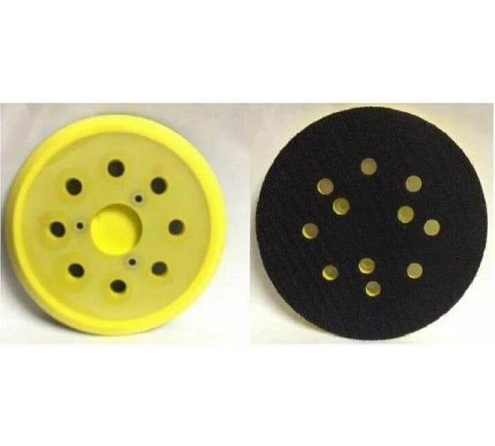 Тарелка опорная для эксцентриковой шлифмашины MAKITA Yellow Pad 125 мм Diamond Industrial DIDEX125MYEL
