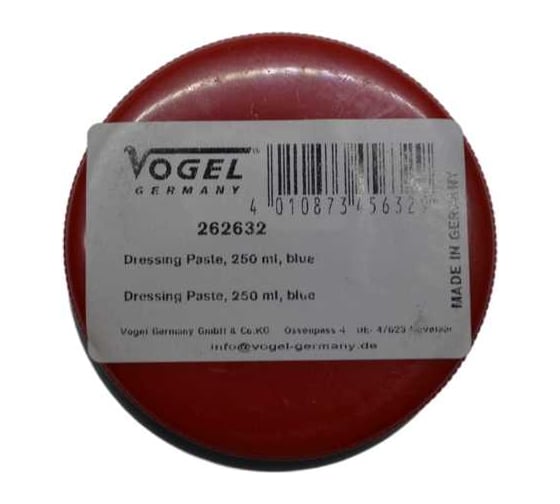 Паста притирочная Vogel 250мл, голубая, в банке 262632 1