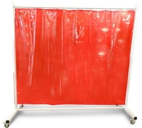 Защитная штора ATTA ПВХ ATTA RED, 220x175 см R220175 2217R
