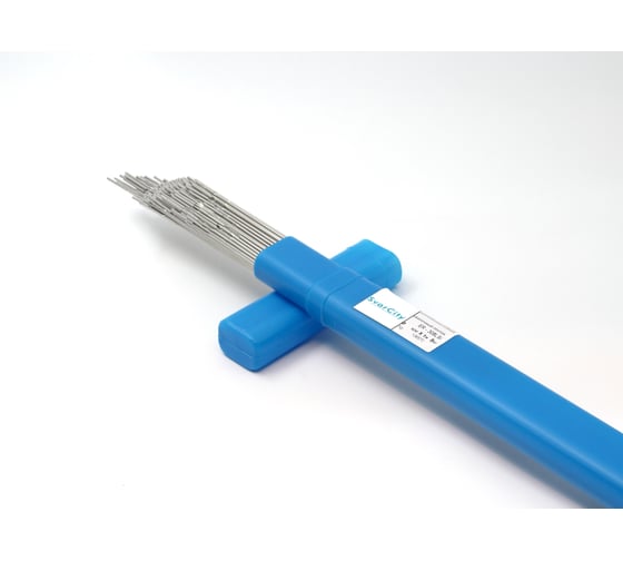 Пруток присадочный нержавеющий для сварки SvarCity ER 316 LSi (Св-07x25Н13) 1.2 мм, 5 кг для аргонодуговой сварки пруток/нержавейка/ER316LSi/1,2/5кг