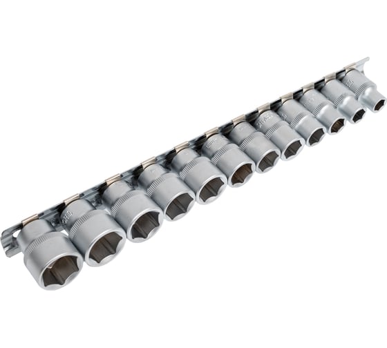 Набор головок торцевых Thorvik S12S1112SM 3/8DR на держателе, 8-19 мм, 12 предметов 054359 1