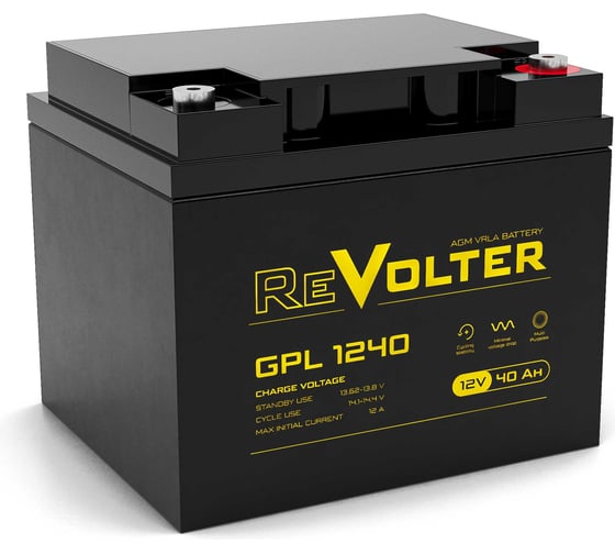 Аккумуляторная батарея Revolter GPL 1240 1