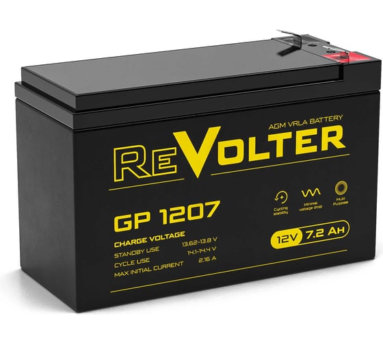Аккумуляторная батарея Revolter GP 1207