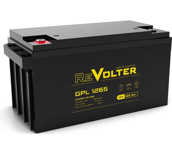 Аккумуляторная батарея Revolter GPL 1265 1