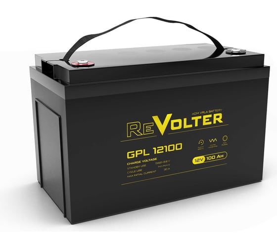 Аккумуляторная батарея Revolter GPL 12100 1