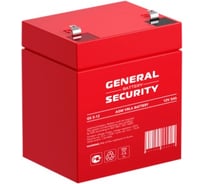 Аккумуляторная батарея GENERAL SECURITY GS5-12 12В 5 Ач УТ-00000505