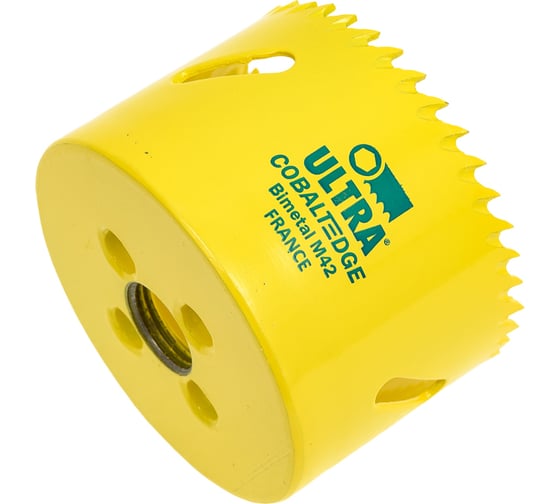 Коронка по металлу Ultra 63.0x41мм Bi-Metall HSSE-Co8(M42) 5.5tpi SCY 63