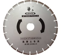 Диск отрезной алмазный сегментированный WYNNS W0265, W2478 Tools 350х3х50мм 00000019885