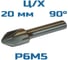 Сверло зенковка d 20 - 90 с цилиндрическим хвостовиком Vitatools УТ-00000699 2