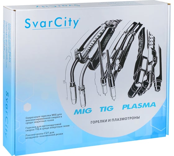 Горелка сварочная SvarCity MIG/MAG 501D 4 м, водяное охлаждение горелка/501D/4м