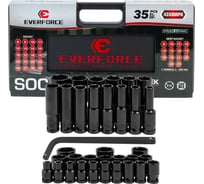 Набор головок EVERFORCE 35 предмета 1/2 EF-4359MPB(62296)