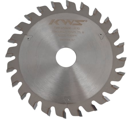 Диск пильный подрезной 120*20*3.0-4.0*24T W K5 KWS TCNCE0010