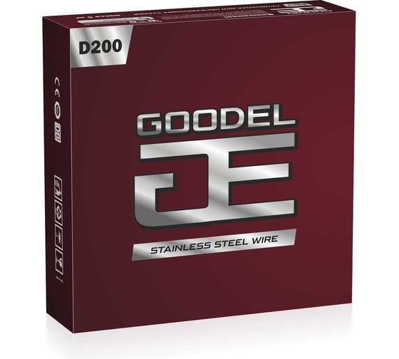 Проволока для нержавеющей стали GOODEL ER316LSi д. 1.0 мм по 5 кг в катушке 316D20010S 1