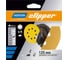 Диск шлифовальный NORTON Clipper Velcro, 8 отверстий, 125мм, P120, 5шт 66261118237 2