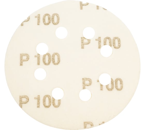 Диск шлифовальный NORTON Clipper Velcro, 8 отверстий, 125мм, P100, 5шт 69957373309