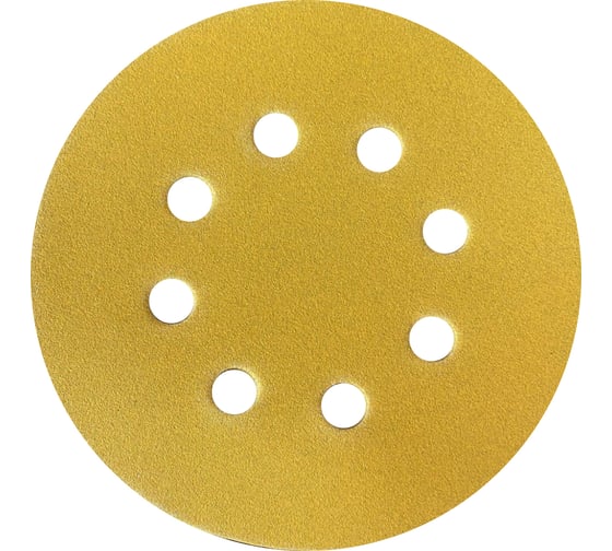 Диск шлифовальный NORTON Clipper Velcro, 8 отверстий, 125мм, P180, 5шт 66261118238 1