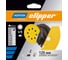 Диск шлифовальный NORTON Clipper Velcro, 8 отверстий, 125мм, P40, 5шт 66261118234 2