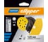 Диск шлифовальный NORTON Clipper Velcro, 8 отверстий, 125мм, P60, 5шт 77696089223 2