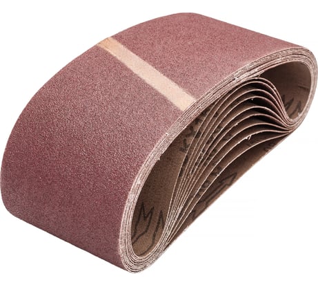 Лента абразивная бесконечная тканевая (10 шт; 100x610 мм; P80) Orientcraft OCE100610080