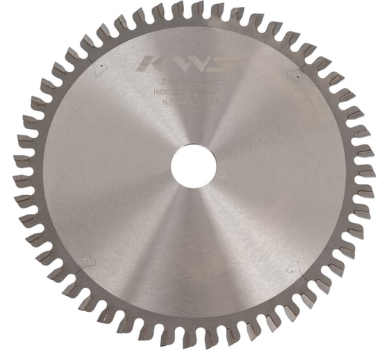 Диск пильный KWS погружной 160*20*1.8*52T TP (Sample) К5 TCNKE0020 1
