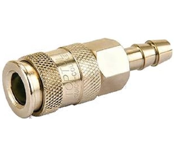 Быстросъемный разъем (мама) TOPTUL с елочкой 13 мм KA40SH2E