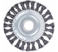 Щетка дисковая по металлу Ring ДЛЯ УШМ, ПЛЕТЁННАЯ.ПРОВ. 200х22 30058