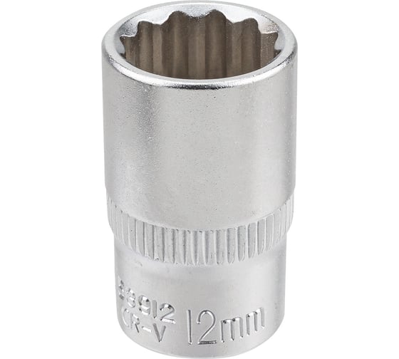 Головка 12-гранная JCB 12 мм, 3/8''DR JCB-53912(61809) 1
