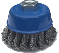 Щетка чашечная для УШМ Ring плетенная проволока, 65 мм х М14, по нержавеющей стали, 30059