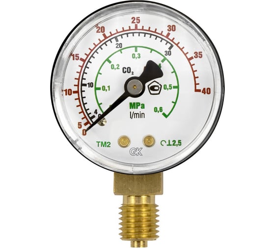 Расходомер KRASS Ar/CO2 30/40 l/min поверенный 2190605PV