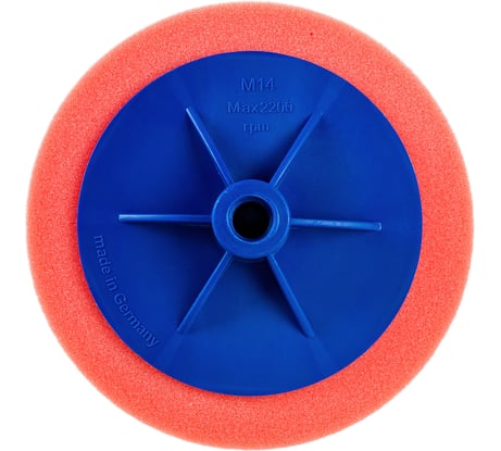 Круг полировальный на винте М14 150/50 мм, оранжевый, универсальный №2 FITTER F09/52/O-150
