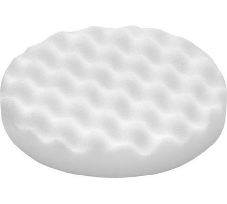 Круг полировальный 150/30 мм, белый, твердый рифленый №1-R FITTER F/LOGO/№1-R