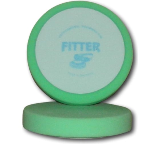 Круг полировальный 150/30 мм, зеленый, (под 3М) универсальный №14 FITTER F/LOGO/№14-3М