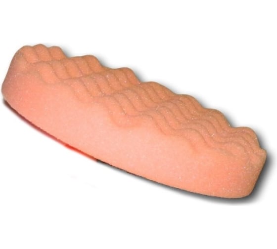 Круг полировальный 150/30 мм, оранжевый, рифленый, №2-R FITTER F/LOGO/№2-R