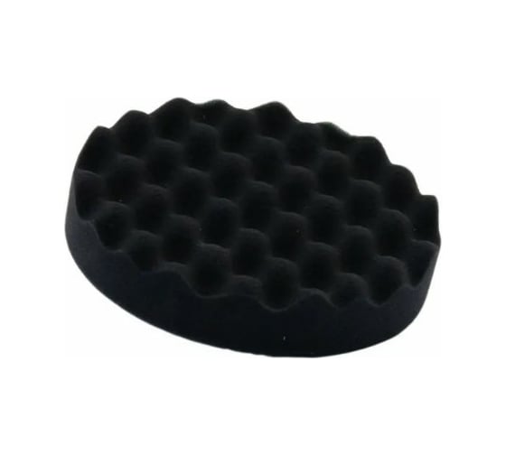 Круг полировальный 85/30 мм, черный, финишный рифленый №5 FITTER F09-SPP-85-R